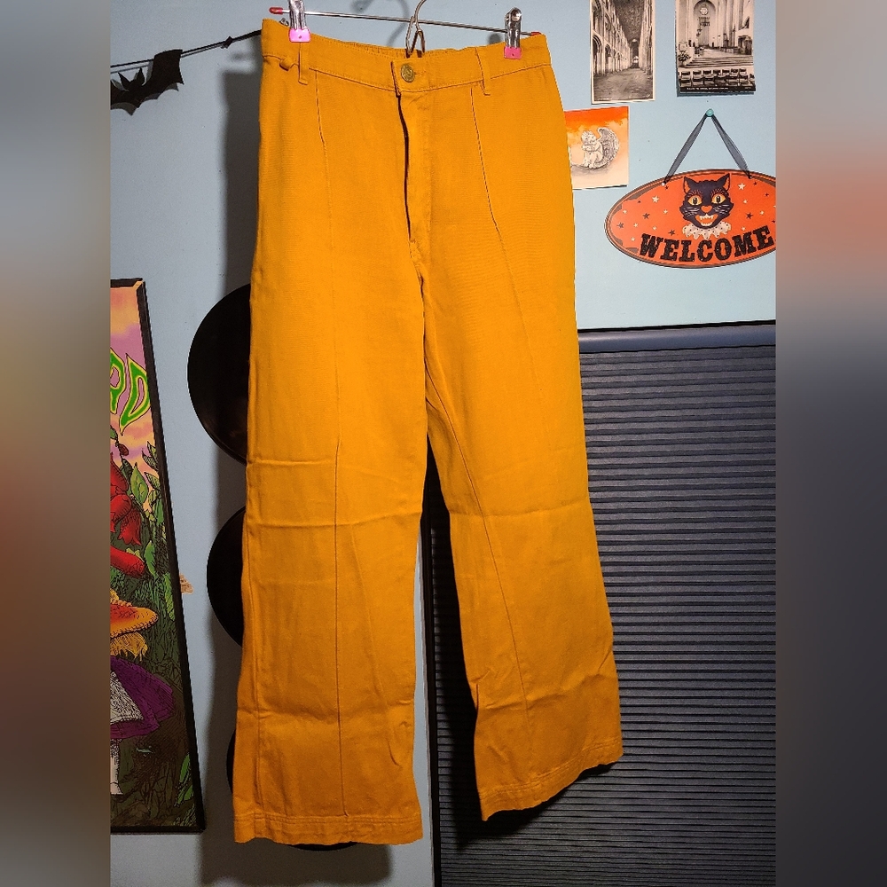 Big Bud Press gold/yellow western pant